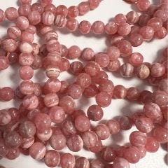6mm Rhodochrosite - Peru