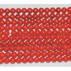 Red Coral 8mm (Dyed)