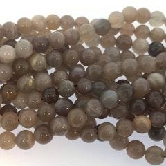 8mm Gray Moonstone 16"