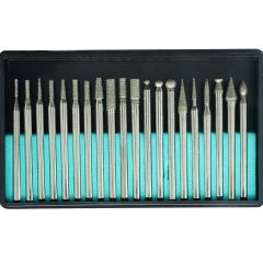 Economy Nickel Plated Diamond Points (Burs)