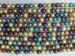 9-10mm Rainbow Potato Pearls