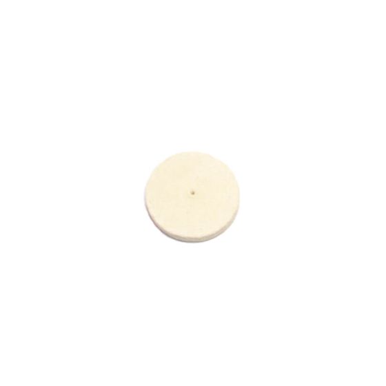 Solid Felt Wheel Buff - 1-1/2" Dia. and 1/2" thickness