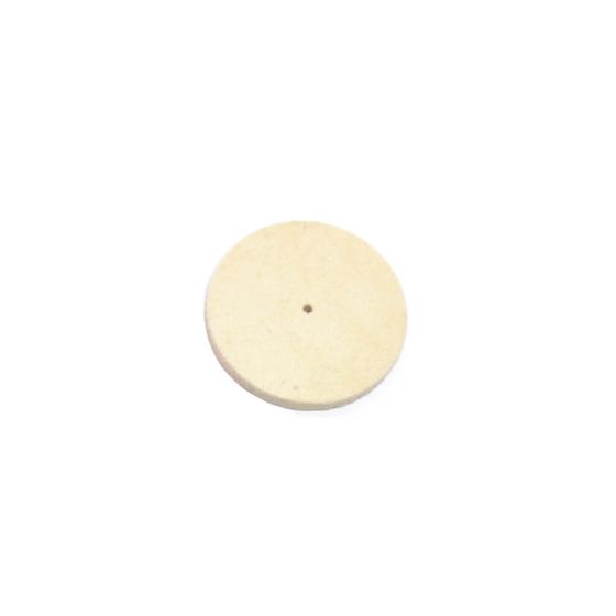 Solid Felt Wheel Buff 2" Dia. and 3/8" thickness