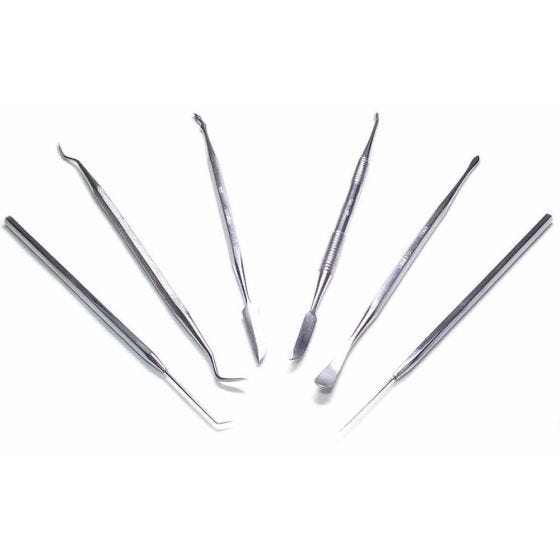Set of 6 Popular Carvers, Spatula and Probes