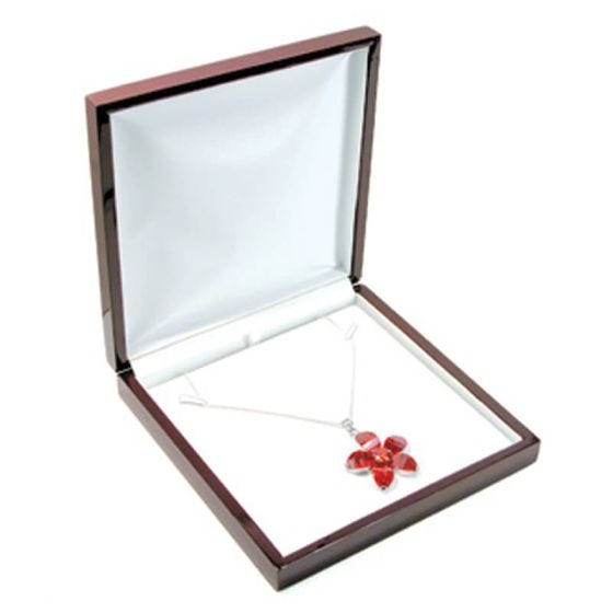 Classic Premium Rosewood Necklace Box