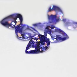 AMETHYST PEAR Cubic Zirconia