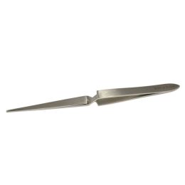 JTS Fiber Grip Tweezers Set Of 3 - Round & Square Tip - Cross Lock Tweezer
