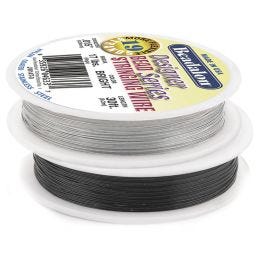 Beadalon ColourCraft Filo Rame Per Gioielli 20 Gauge (0,81mm) – Morbido, Colore Nero, 7,3 Metri