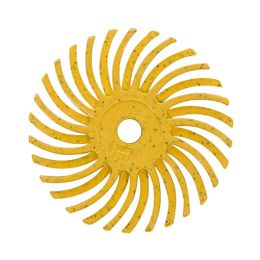 3m radial bristle discs 3/4", 80g (yellow)