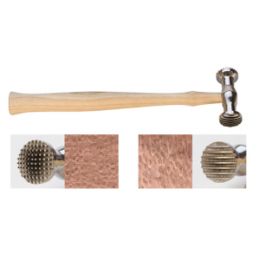 TEXTURING HAMMER-ROUND-CHECKERED & WIDE PINSTRIPE