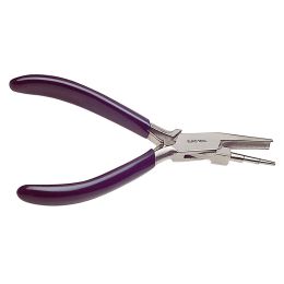 Wire Looping Plier - Concave Lower Jaw