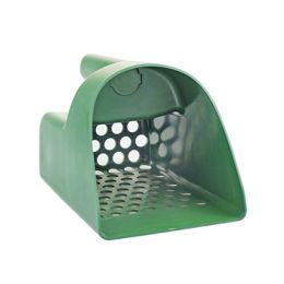 GREEN HAND HELD PLASTIC SAND SCOOP