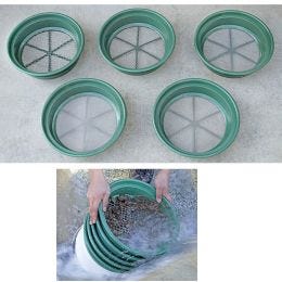 5 Pc SIFTING PAN SET