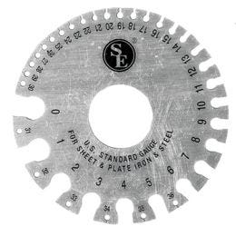 Dual-Sided Ferrous Wire Gauge