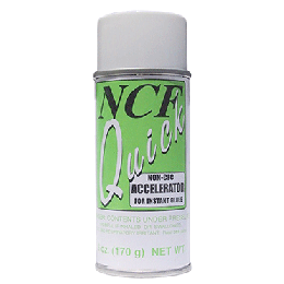 NCF Quick 6 oz Aerosol CA Glue Accelerator, QA-6