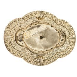 Antique Brooch with bezel 25x18mm