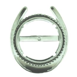 38mm Horseshoe Bola Slide /Silver