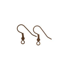 Copper Fish Hook Earwires