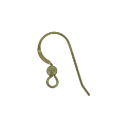 Fishhook Earwire w/Flat & Ball