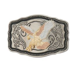 Tri-Color Eagle Buckle