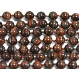 Red Tiger Eye Gemstone Beads