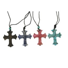 40X50MM FANCY CROSS PENDANT