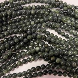 Canadian Green Jade 8mm Round