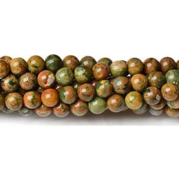 8mm Rhyolite Round Beads