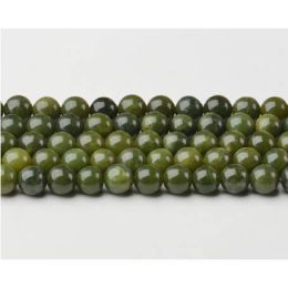 6mm Nephrite Round Beads