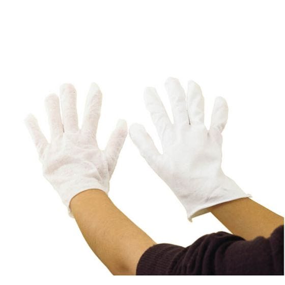 White Cotton Gloves