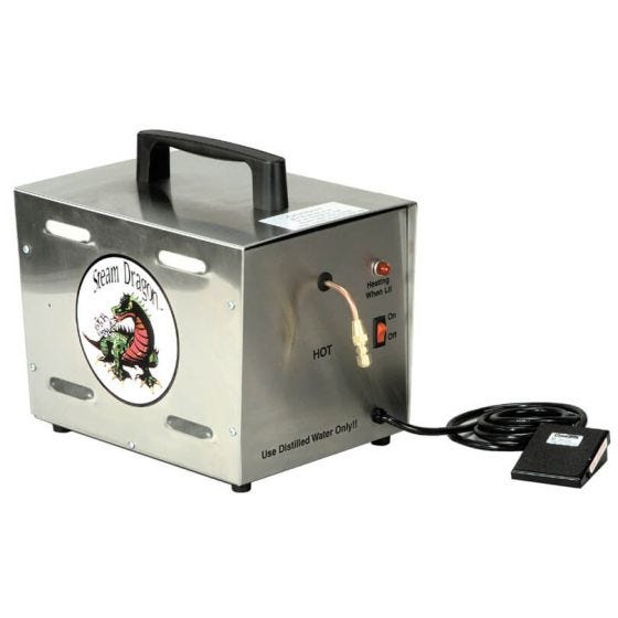 Grobet Silver Dragon Steamer, 110 volt