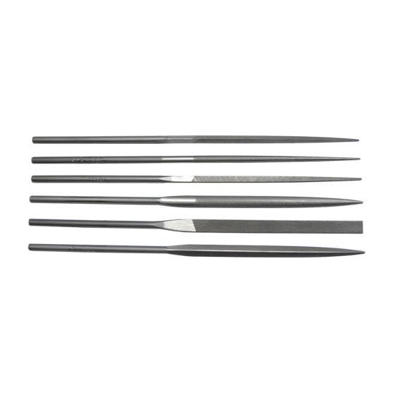 Teborg 6-pce Needle File Set, Medium