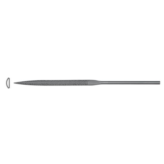 Teborg Wax- Half Round File