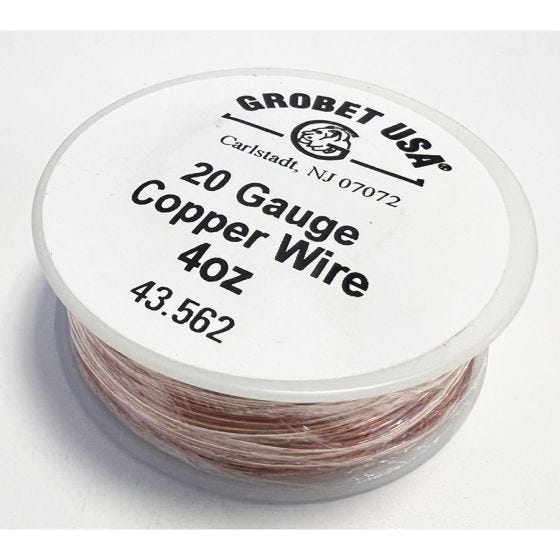 Soft Copper Binding Wire, 20 Gauge
