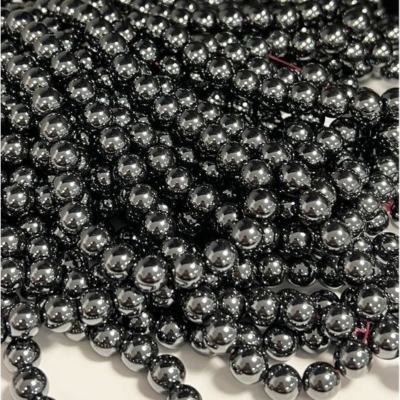 Manmade Hematite Beads