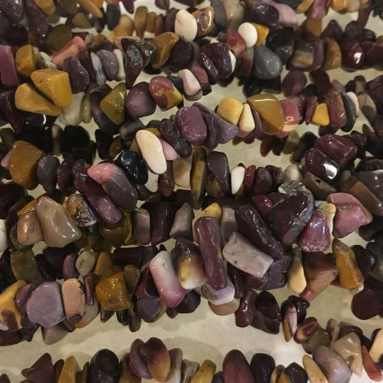Mookaite Chip Necklace