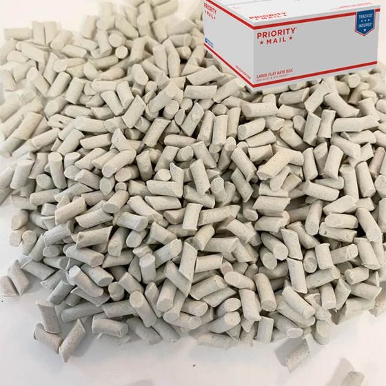 Small Ceramic Media - Non Abrasive - 40 lbs - Large Flat Rate