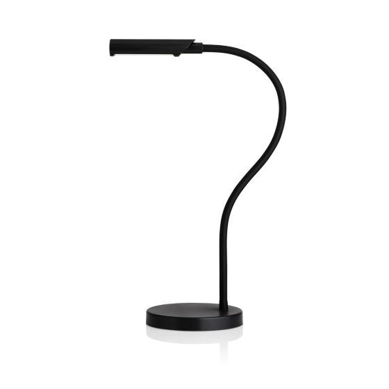 UberLight™ Flex Black - Adjustable LED Task Light with Weighted Base